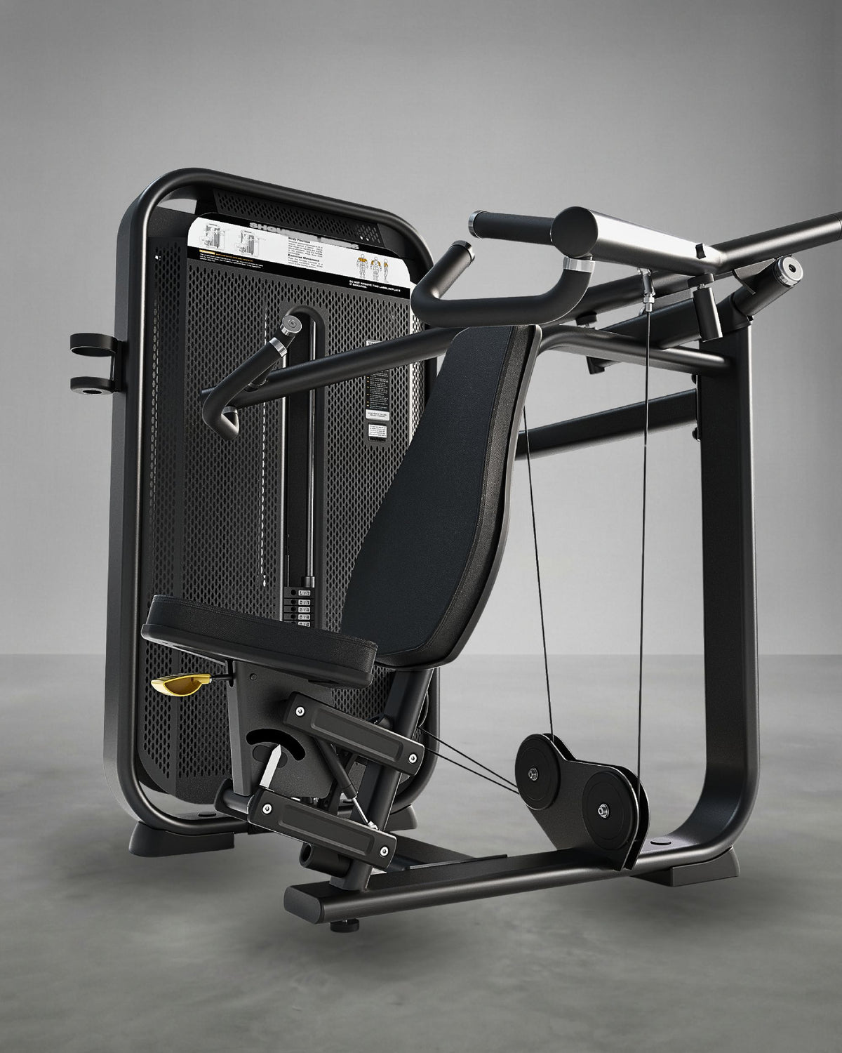 MAQUINA PRENSA DE HOMBROS PROFESSIONAL FORCE PRO 110 KG
