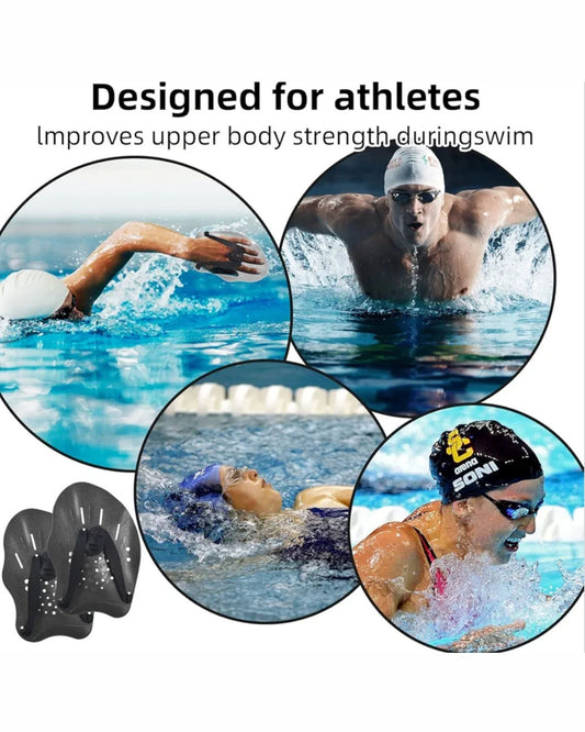 PALAS MANOPLAS DE NATACIÓN AJUSTABLE ENTRENAMIENTO UNISEX