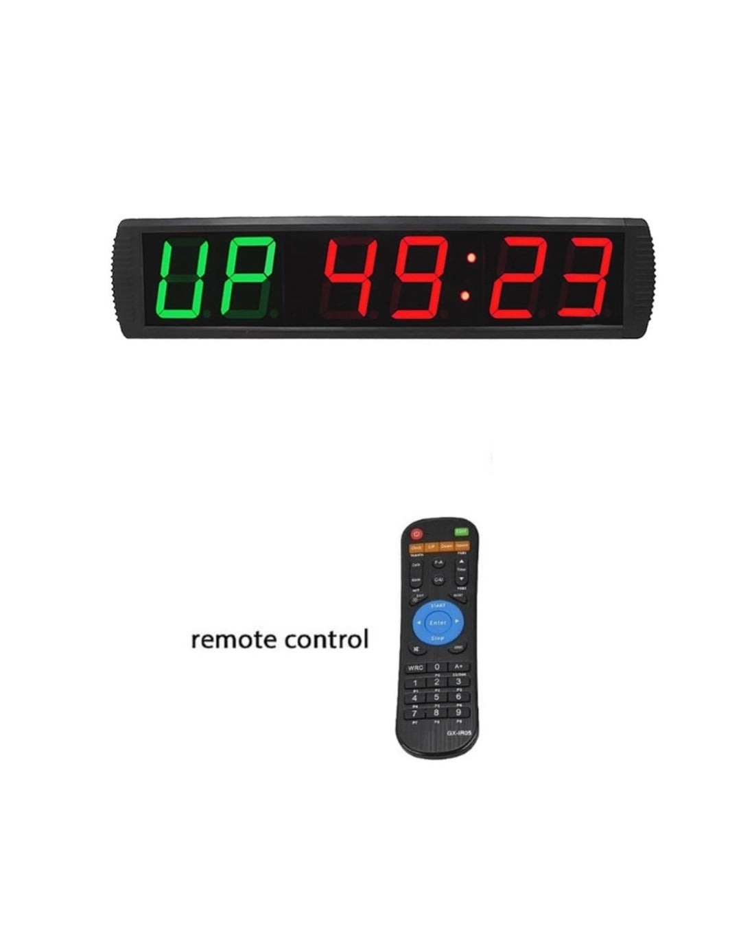 CRONOMETRO TEMPORIZADOR DE INTERVALOS LED RELOJ.