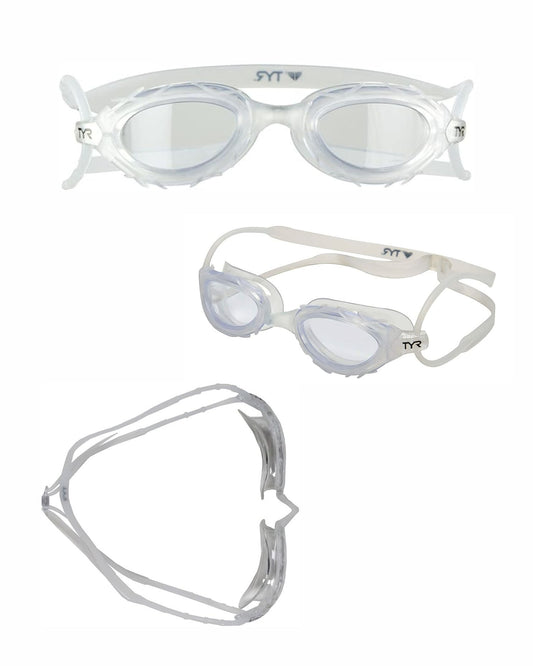 LENTE NATACIÓN UNIVERSAL ANTINIEBLA TRANSPARENTE TYR NEST PRO PERFORMANCE