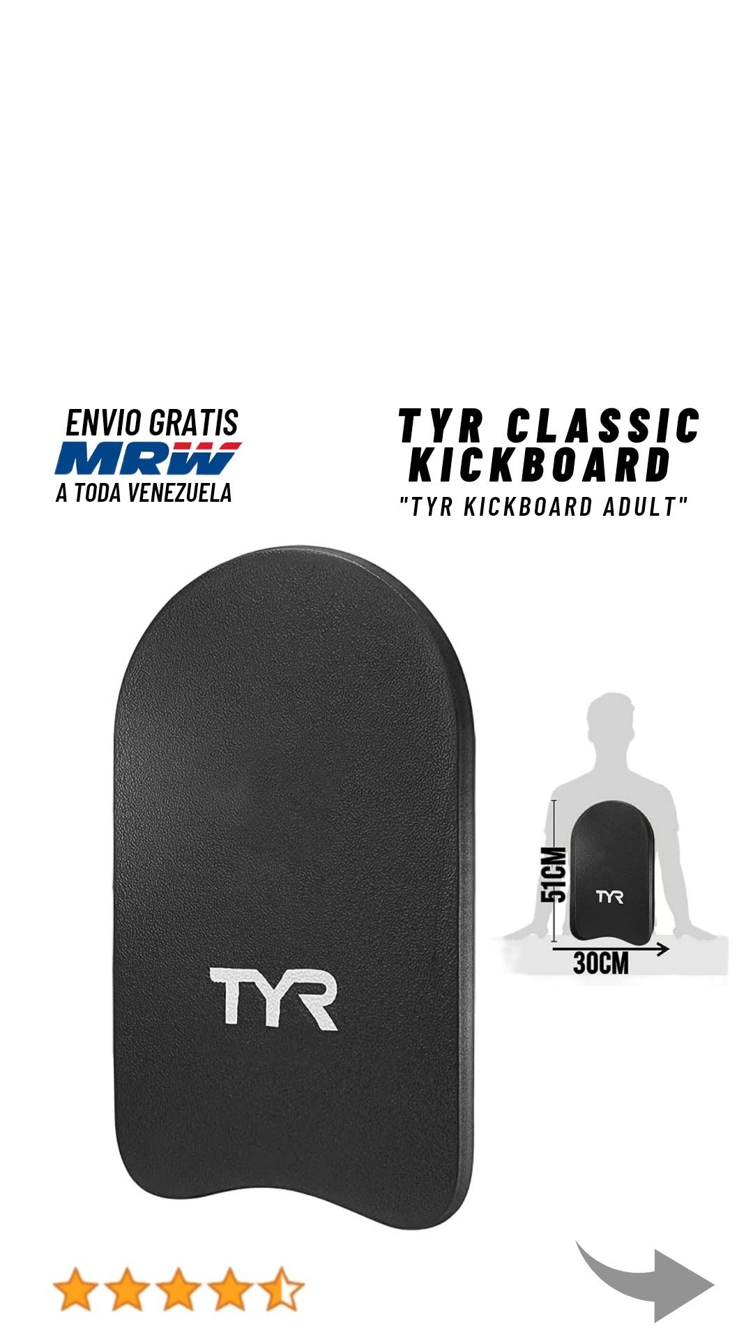 TABLA TYR-KICKBOARD ADULT