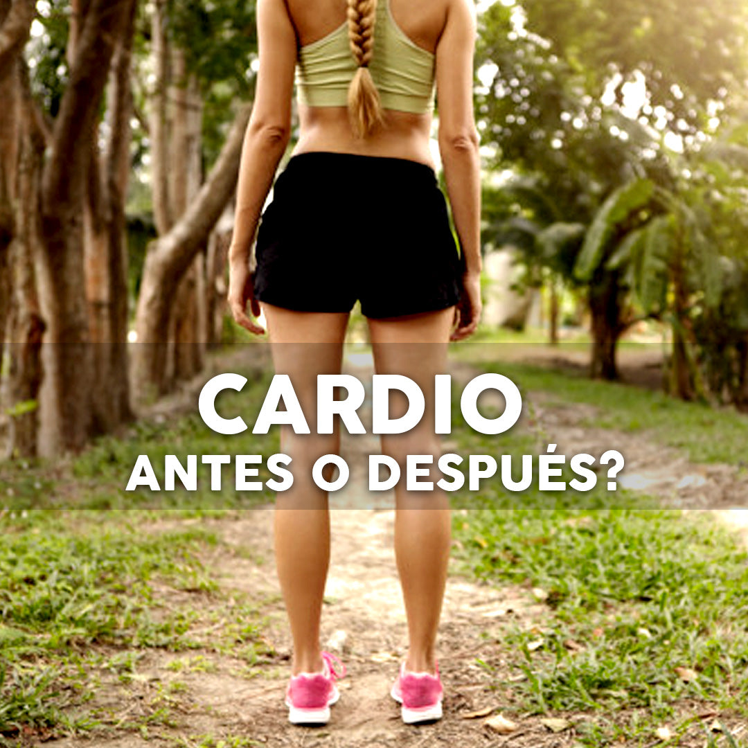 CARDIO, antes o después de entrenar ?