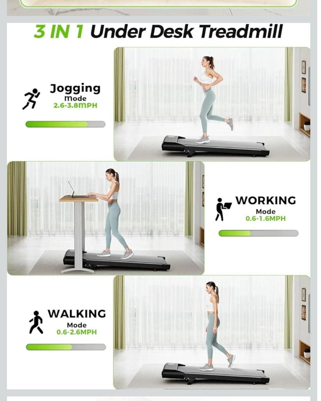 CAMINADORA K6 WALKING PAD HOME