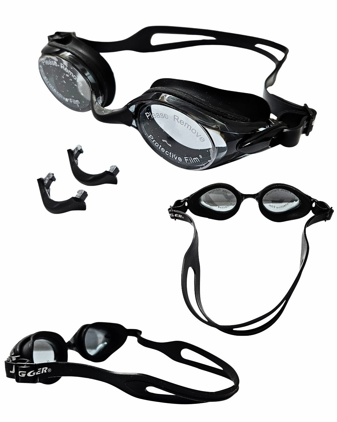 LENTE NATACIÓN SILICONE AJUSTABLES JUVENIL _ ADULTO