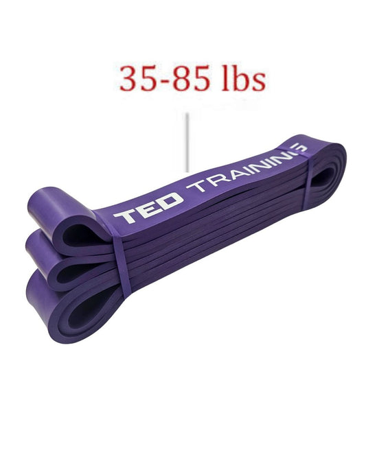 LIGAS POWER BAND DE RESISTENCIA 35 a 85 LBS TEDTRAINING