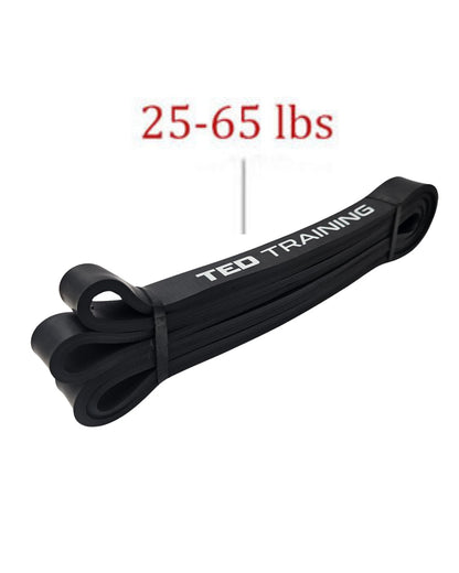LIGAS POWER BAND DE RESISTENCIA 25 a 65 LBS TEDTRAINING