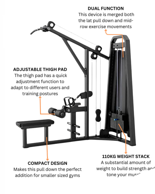MÁQUINA PROFESIONAL DE DORSALES 2 EN 1 RADICAL KRX3085