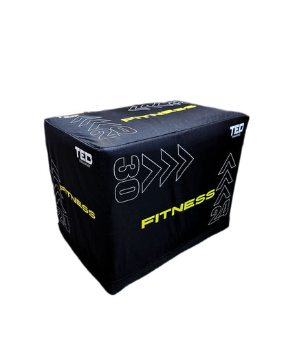 CAJA DE SALTOS PLYOMETRICA AHCOLCHADA 20"X24X30