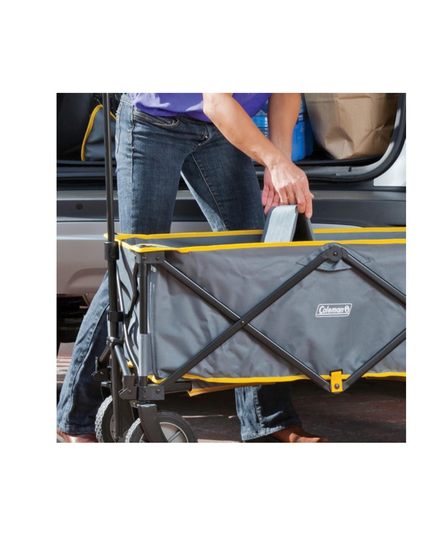 CARRO TRANSPORTADOR CAMPING COLEMAN 4 RUEDAS