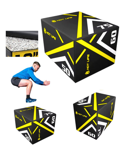 Caja de entrenamiento 3 alturas en 1 Acolchado Espuma
