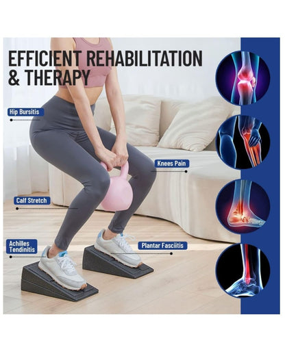 BLOQUES INCLINADOS PARA SQUATS 3 Niveles