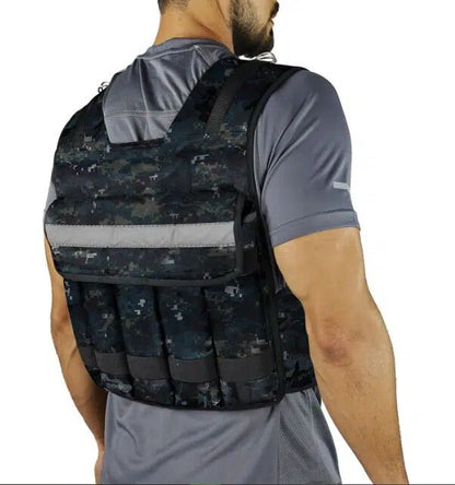Chaleco Con Peso Ajustable 20kg Everlast