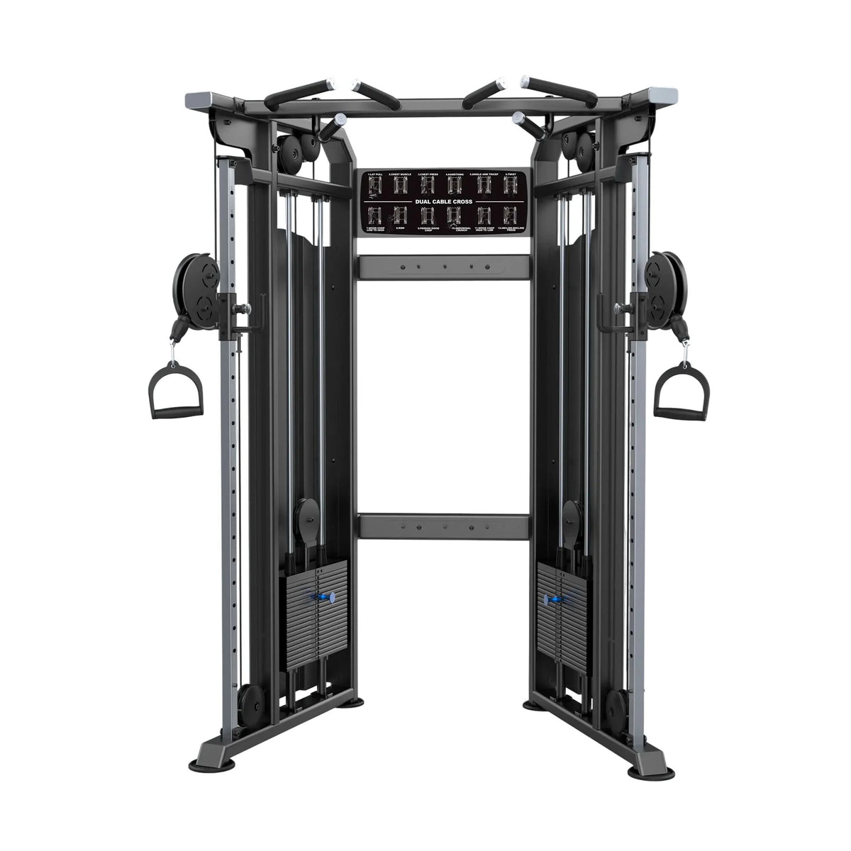 POLEA DUAL CROSSOVER FUNCTIONAL TRAINER TORRES DE PESAS 95 Kg * 2