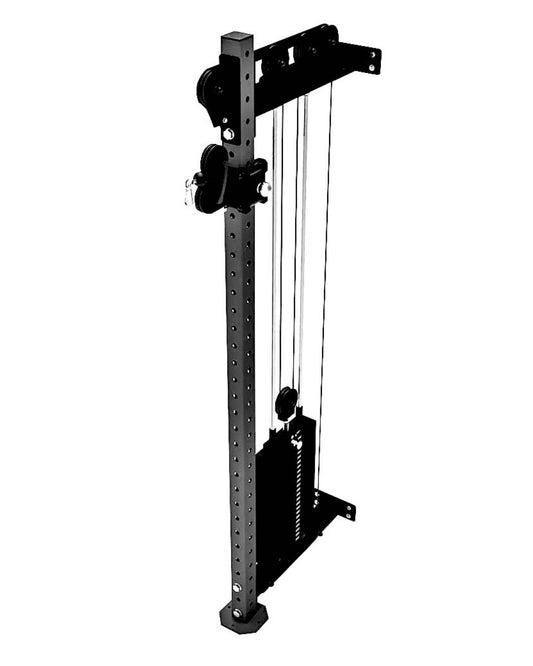 MONSTER LAT PULLDOWN _ LOW ROW TORRE DE ENTRENAMIENTO DE POLEA