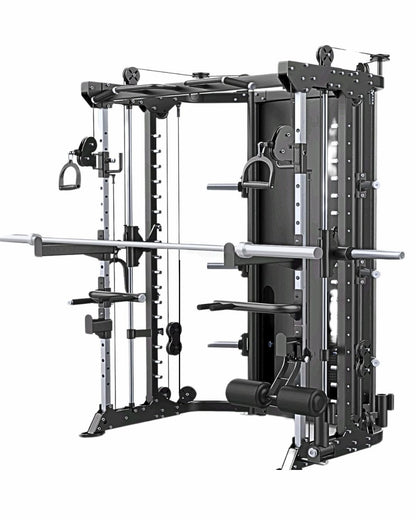 MAQUINA SMITH RACK JAULA MULTIFUNCIONAL