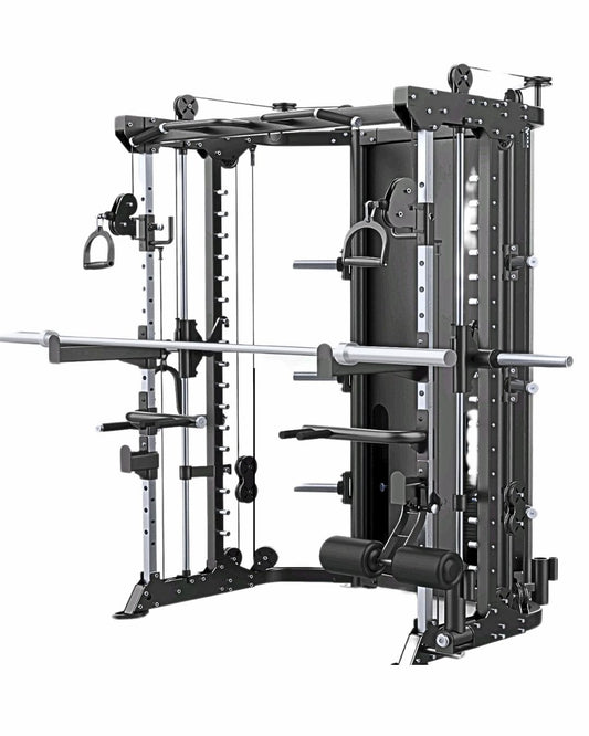 MAQUINA SMITH RACK JAULA MULTIFUNCIONAL
