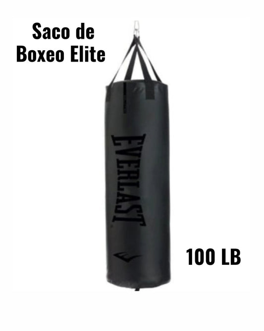 SACO DE BOXEO ELITE 100 LB. VACIO