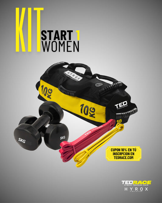 KIT START NIVEL 1 WOMEN - TEDRACE HYROX