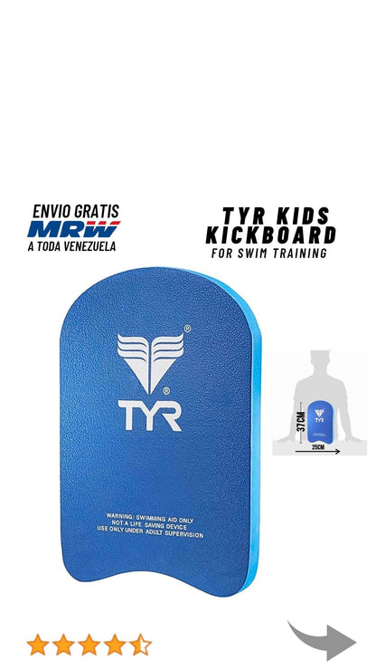 TABLA TYR KIDS KICKBOARD FOR SWIM TRAINING