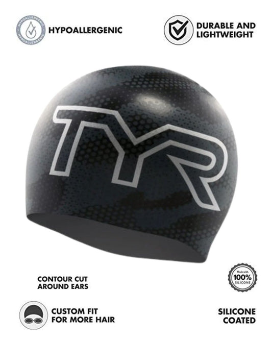 GORRO NATACIÓN TYR - CAMO HEX
