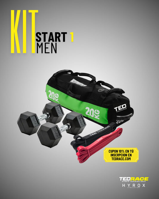 KIT START NIVEL 1 MEN - TEDRACE HYROX