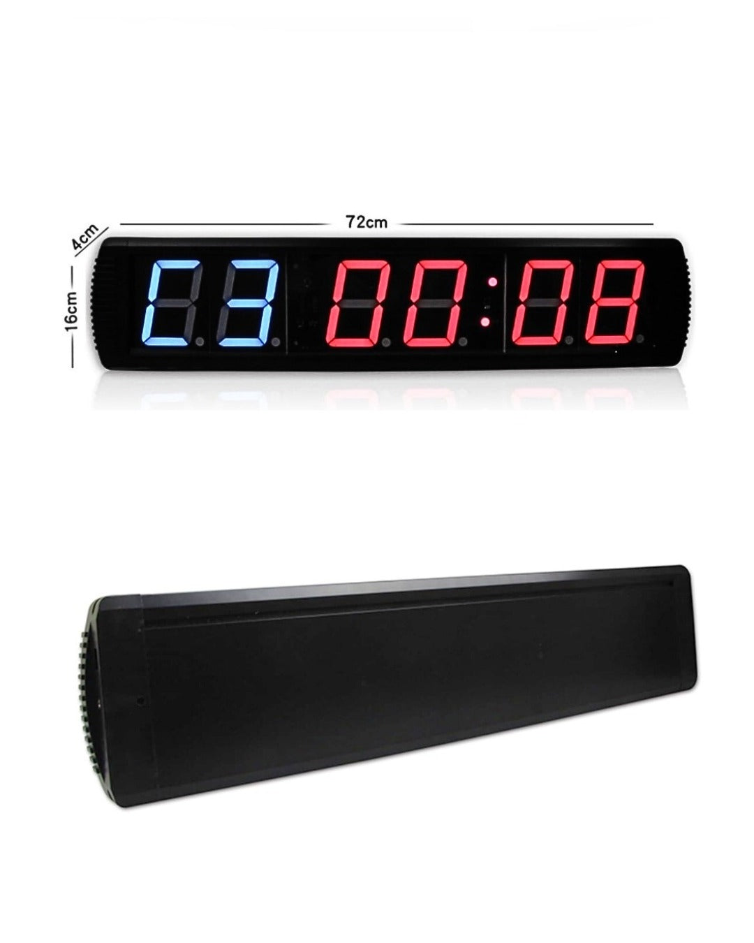 CRONOMETRO TEMPORIZADOR DE INTERVALOS LED RELOJ.