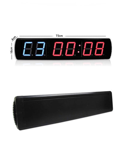 CRONOMETRO TEMPORIZADOR DE INTERVALOS LED RELOJ.