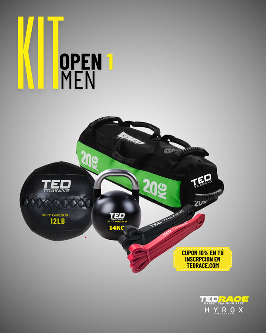KIT OPEN NIVEL 1 MEN - TEDRACE HYROX