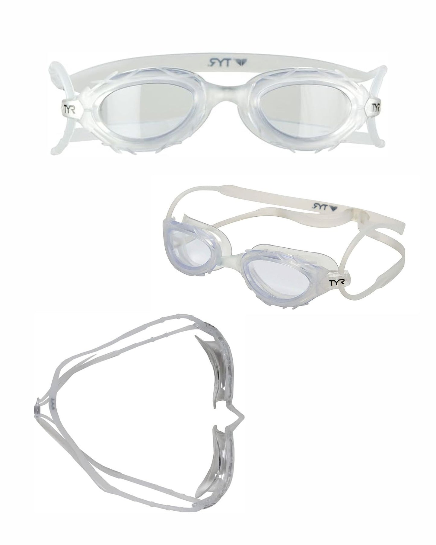 LENTE NATACIÓN UNIVERSAL ANTINIEBLA TRANSPARENTE TYR NEST PRO PERFORMANCE