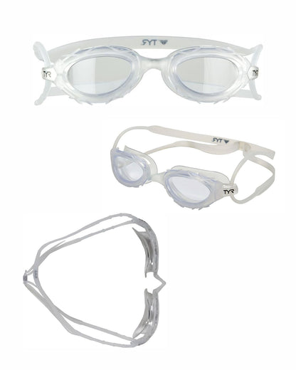 LENTE NATACIÓN UNIVERSAL ANTINIEBLA TRANSPARENTE TYR NEST PRO PERFORMANCE