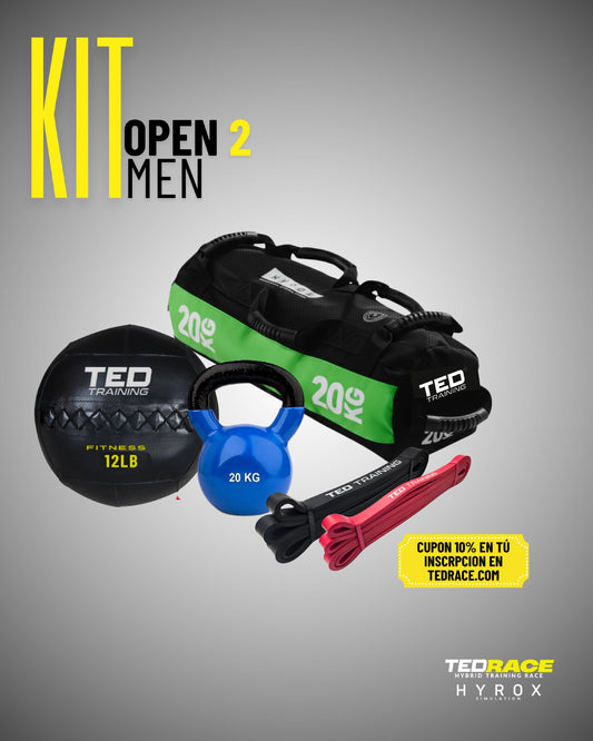 KIT OPEN NIVEL 2 MEN - TEDRACE HYROX