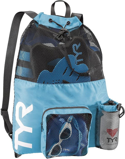 BOLSO NATACIÓN TYR-BIG MESH MUMMY TULA BOLSO PISCINA GYM 40lts