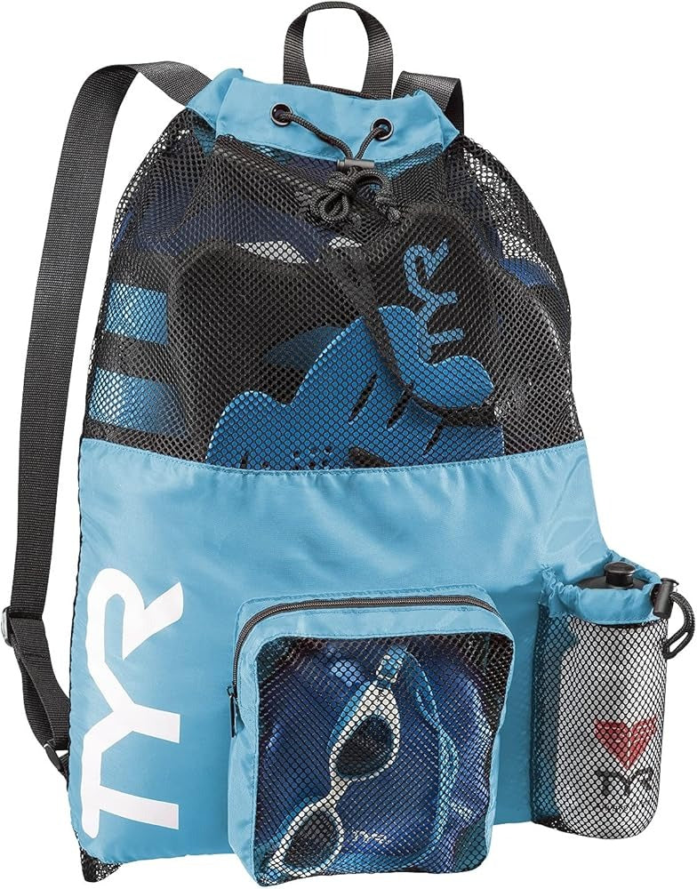 BOLSO NATACIÓN TYR-BIG MESH MUMMY TULA BOLSO PISCINA GYM 40lts