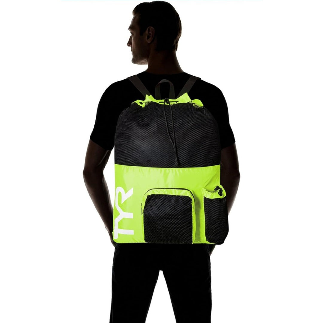 BOLSO NATACIÓN TYR-BIG MESH MUMMY TULA BOLSO PISCINA GYM 40lts