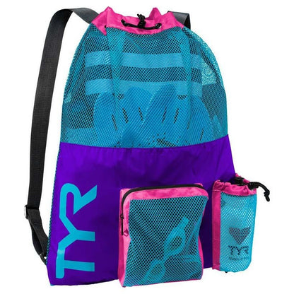 BOLSO NATACIÓN TYR-BIG MESH MUMMY TULA BOLSO PISCINA GYM 40lts