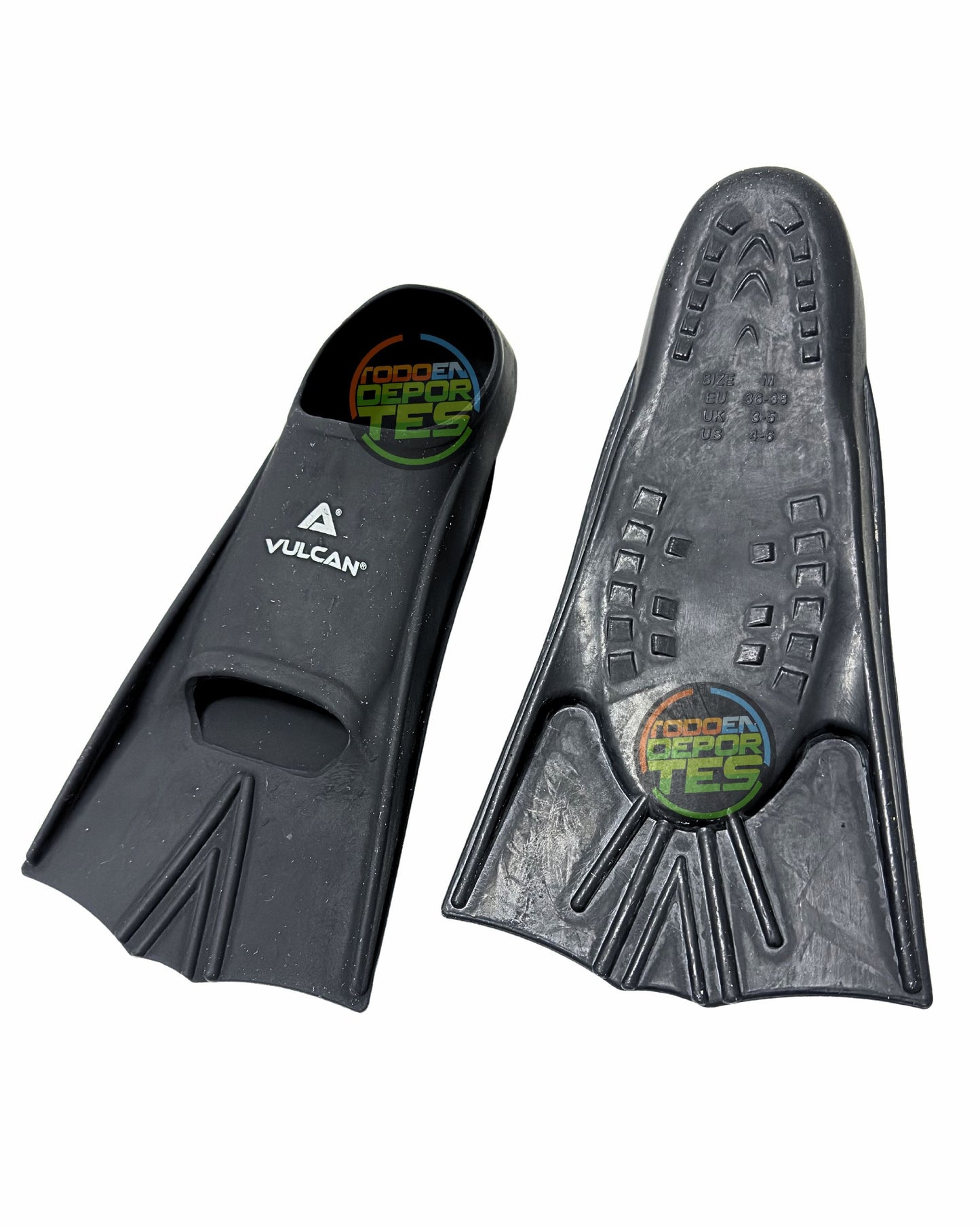 CHAPALETAS CORTAS NATACION BUCEO VULCAN