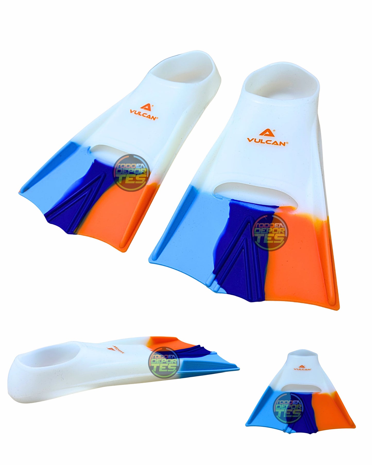 CHAPALETAS CORTAS NATACIÓN SILICONA VULCAN