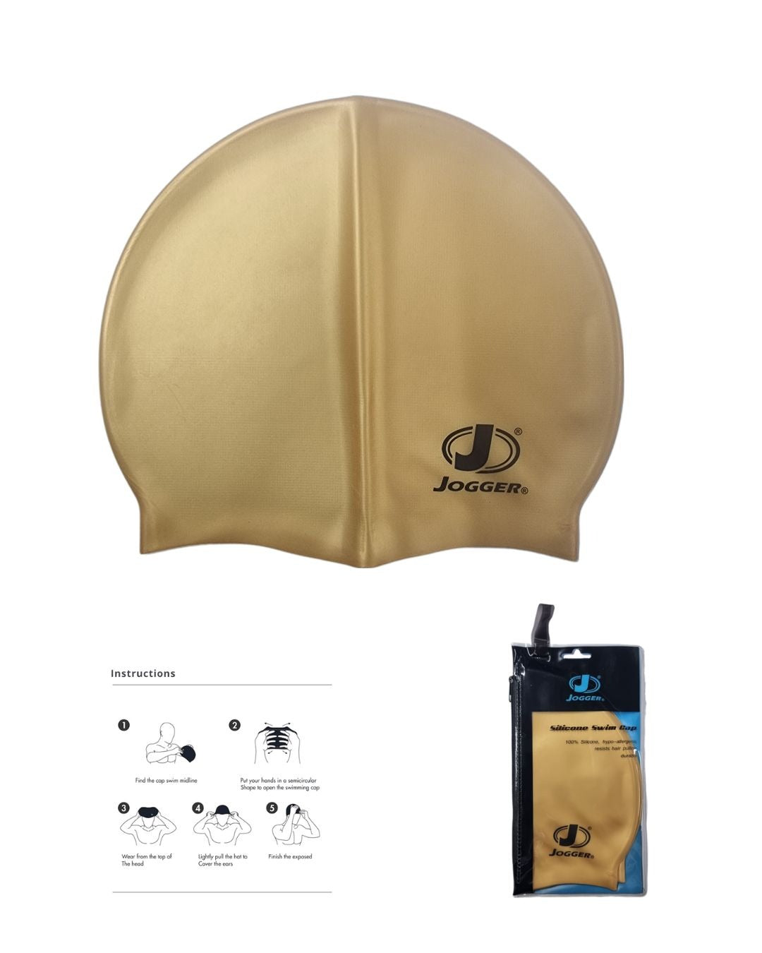 GORRO NATACIÓN 100 % SILICONA JUVENIL ADULTO
