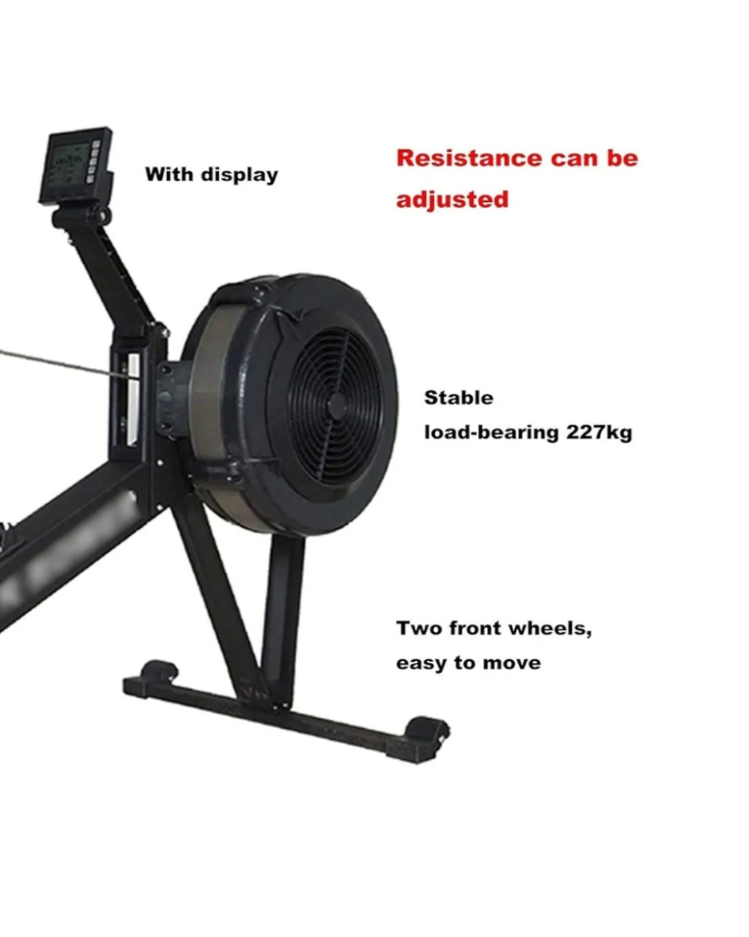 Máquina de Remo en casa Gimnasio HBG