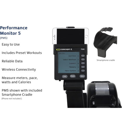 REMO ROWERG WTH STANDARD CONCEPT2 COMPETICIÓN