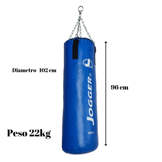 SACO BOXEO 96CM 22KG PVC
