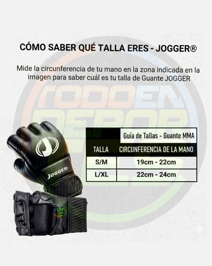 GUANTE DE MMA JOGGER DE ENTRENAMIENTO.