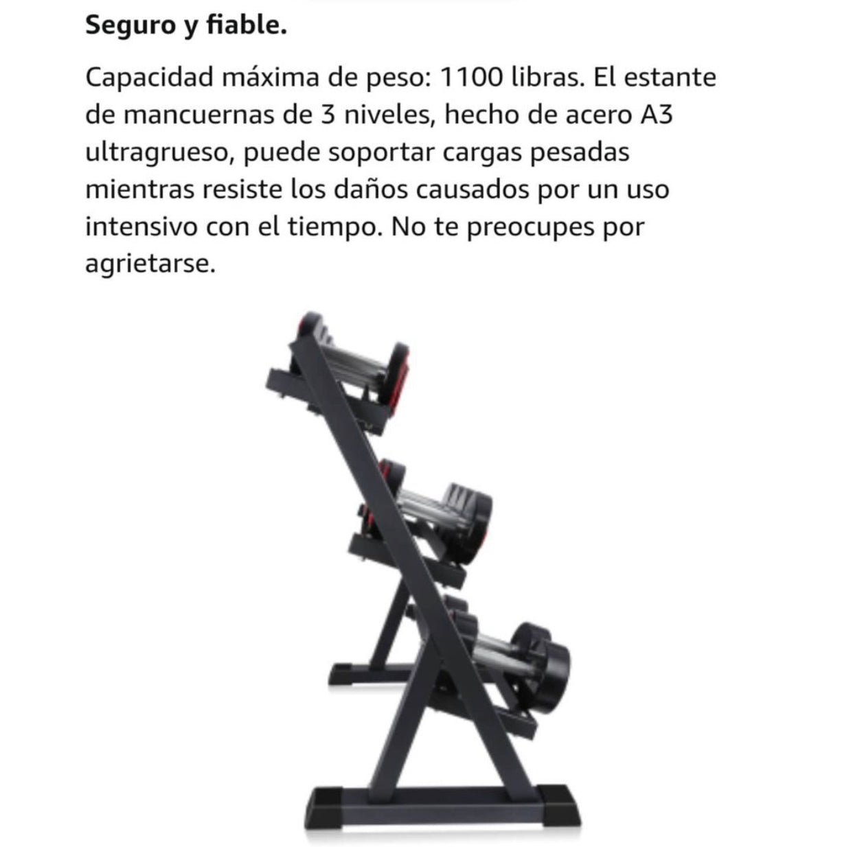RACK MANCUERNAS 3 NIVELES