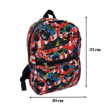 MORRAL + LONCHERA + CARTUCHERA - CARRITO