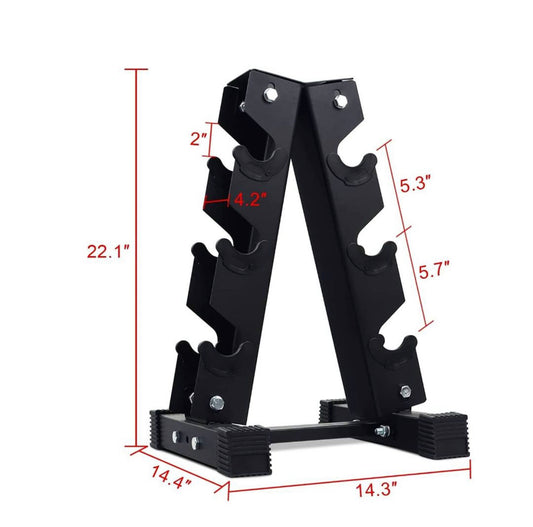 RACK DUMBELL 3 NIVELES