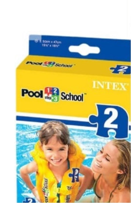 CHALECO SALVAVIDAS INFLABLE “POOL SCHOOL” (de 3 a 6 años)