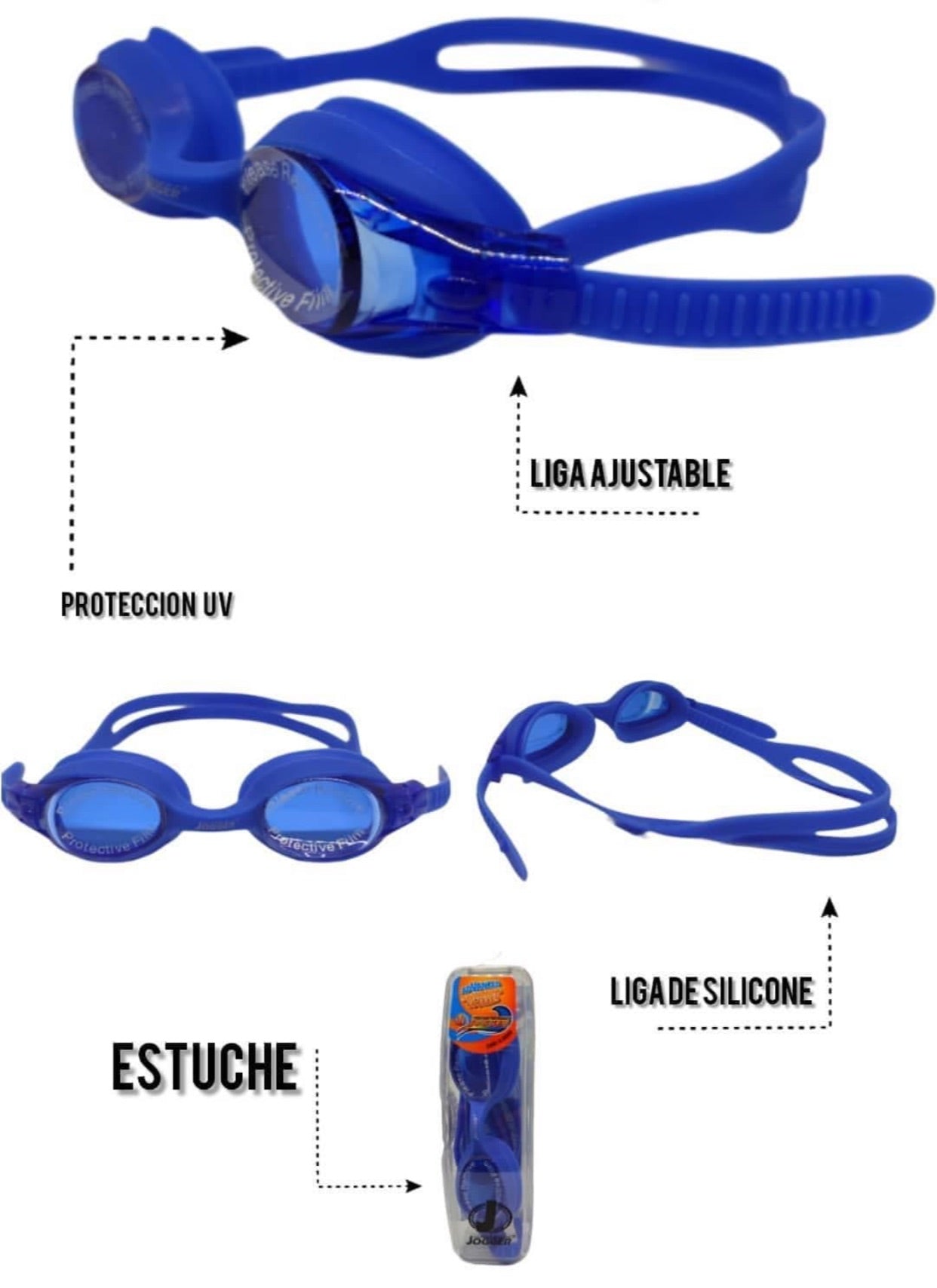 LENTES DE NATACIÓN NIÑO - JOGGER