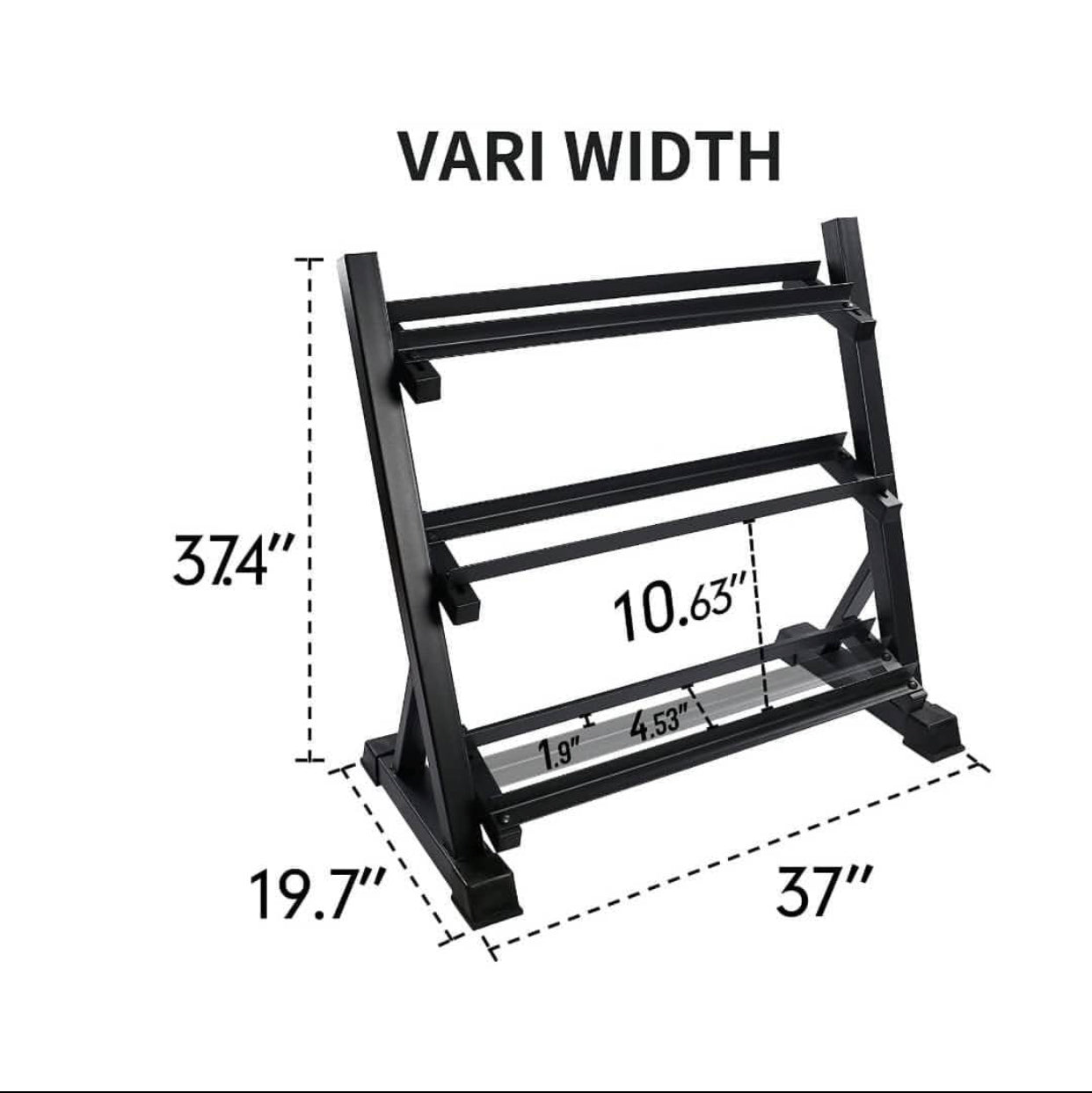 RACK MANCUERNAS 3 NIVELES